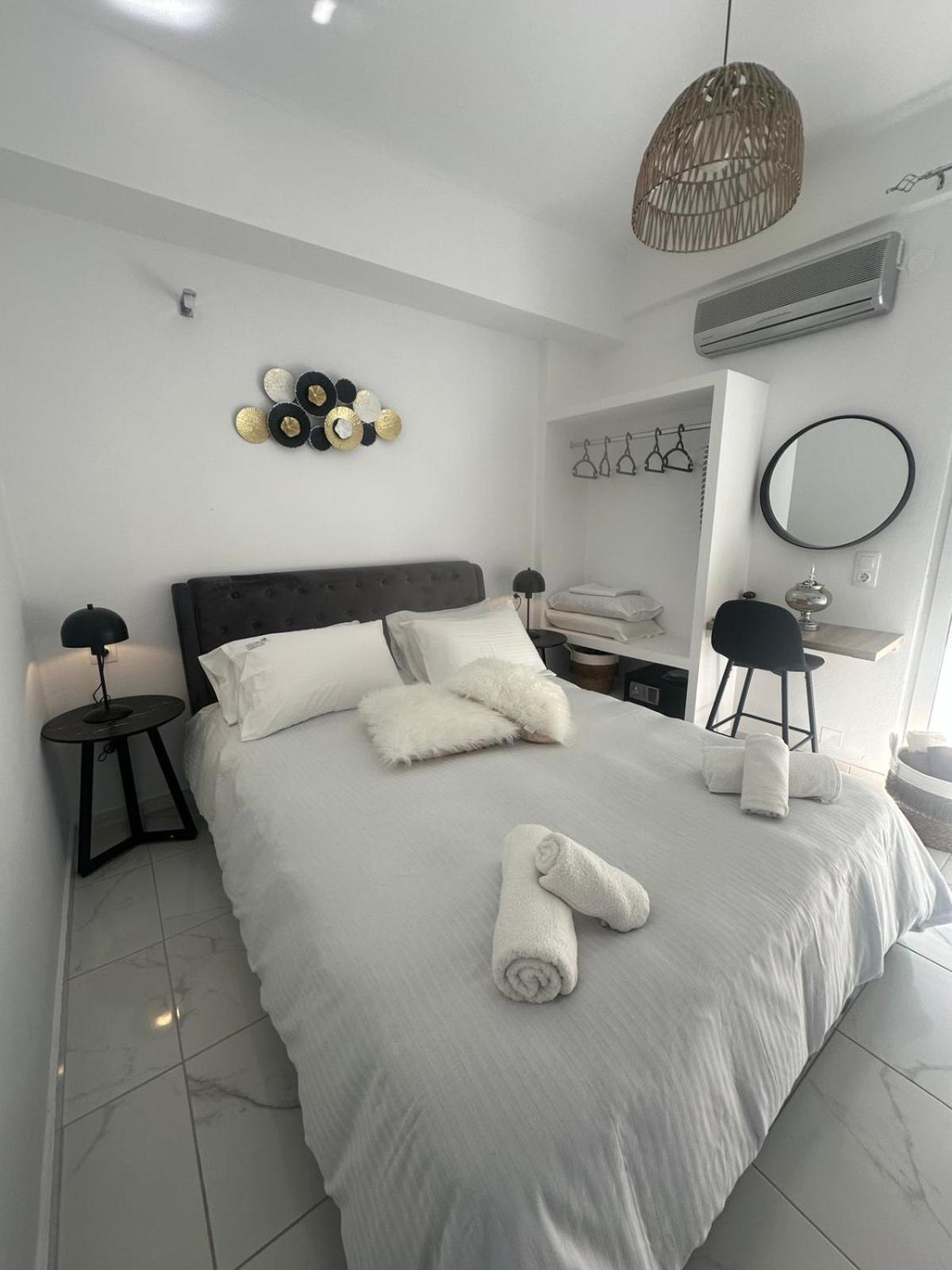 Stella & Eleni Suite With Shared Pool & Open View Kalamaki  Exterior photo